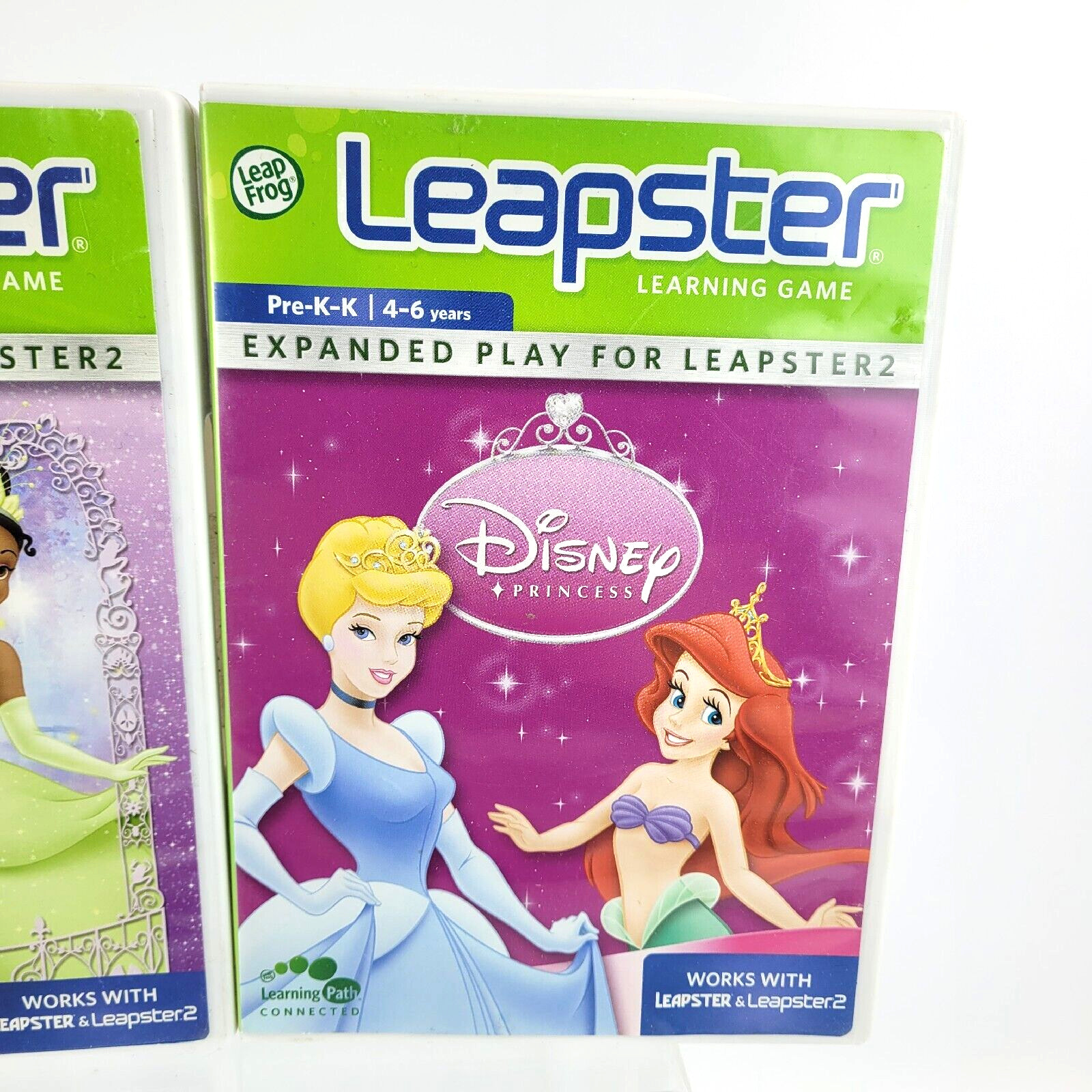 Lot of (10) Leapster Learning Games Cartridges & Cases Fun Educational Games
