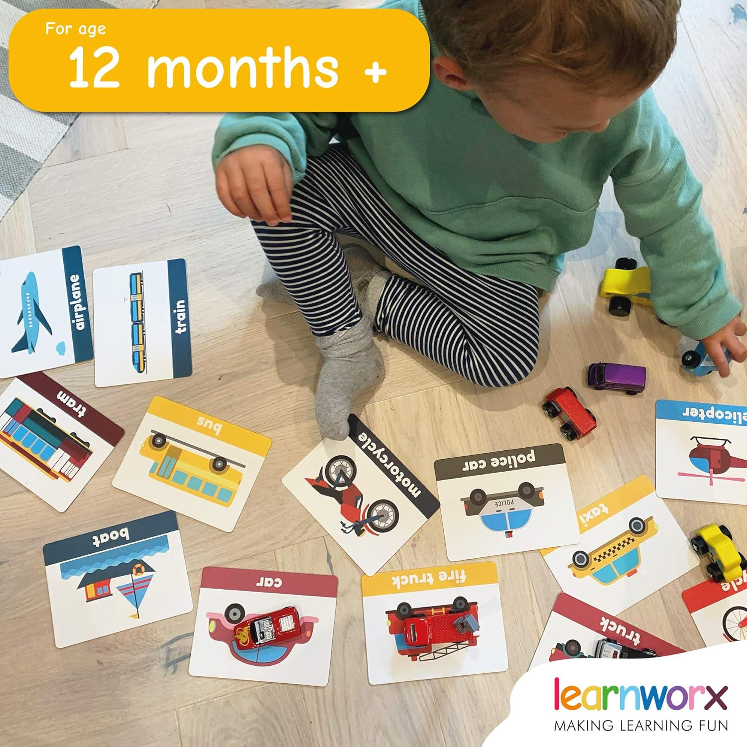 101 Baby Flash Cards for Toddlers 1-3 | Award Winning First Words Toddler Flash