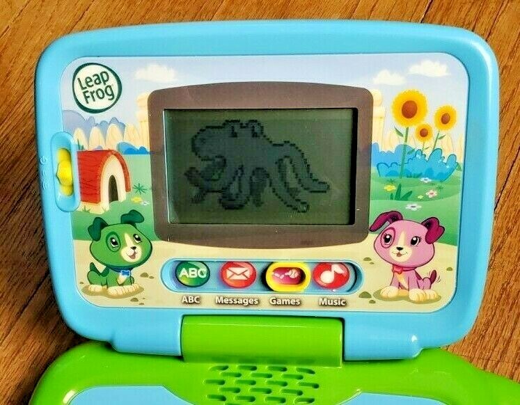LEAPFROG “My Own Leaptop Laptop” Toddler Learning Toy + Batteries *WORKS*