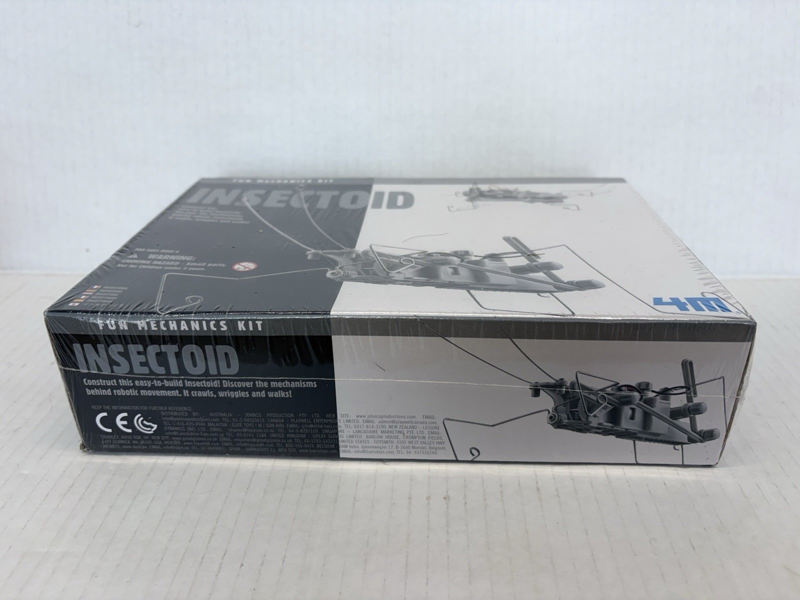Insectoid Robotic 4M Fun Mechanics Kit – Easy to build – 8 years & Up NEW NIB