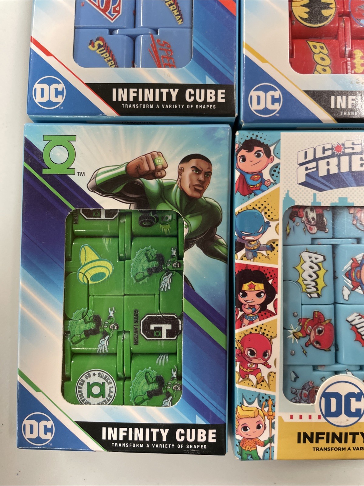 Dc Infinity Cubes 6 Pk.