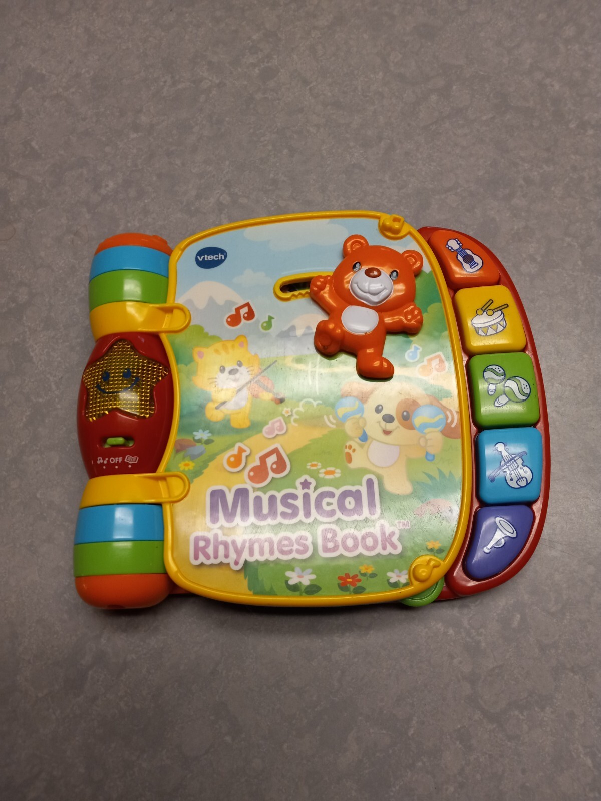 Toy 6-36 Months VTech Musical Rhymes Educational Book TESTED