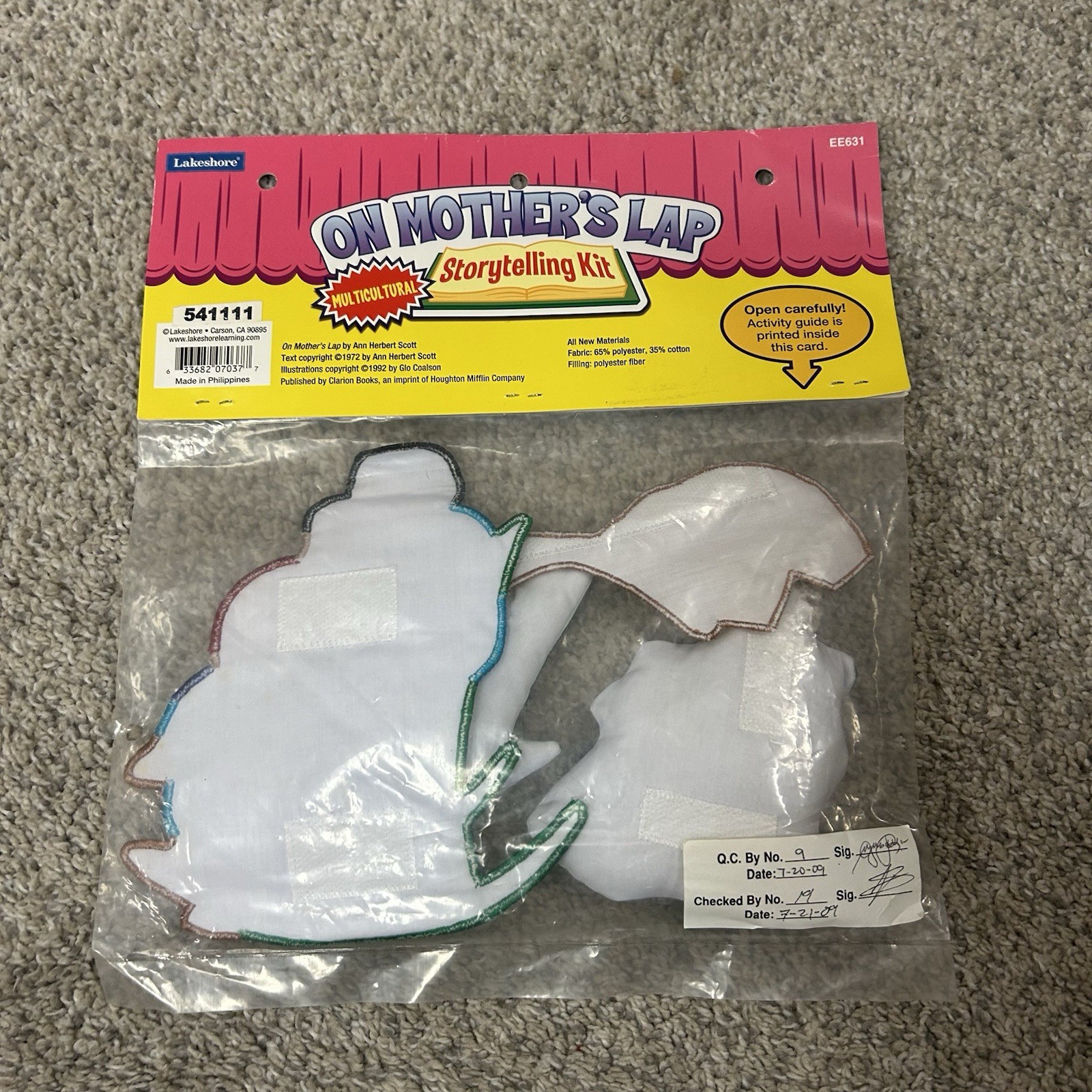 Lakeshore Learning Storytelling Kit On Mother’s Lap NEW Sealed
