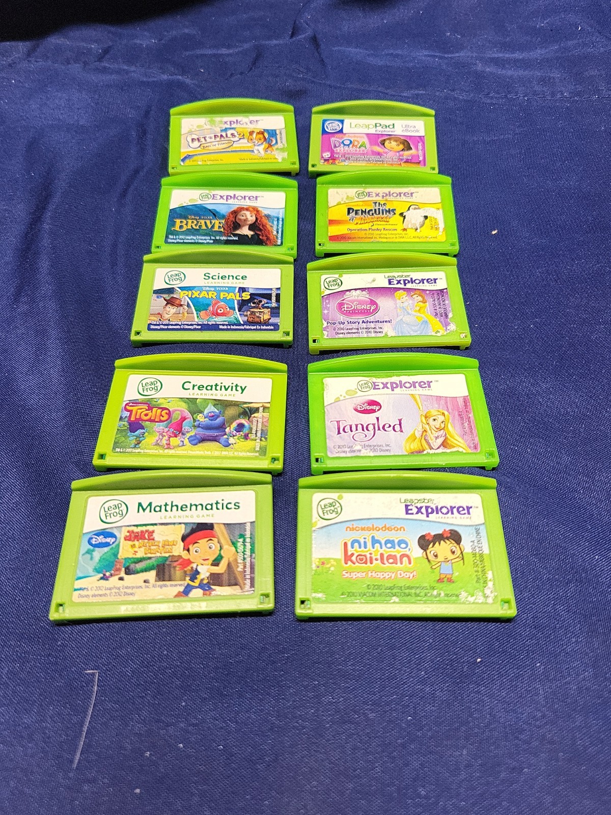 10 Leap Frog LeapPad Explorer Learning Game lot Leap Pad 1 2 or 3 XDI Ultr Plat