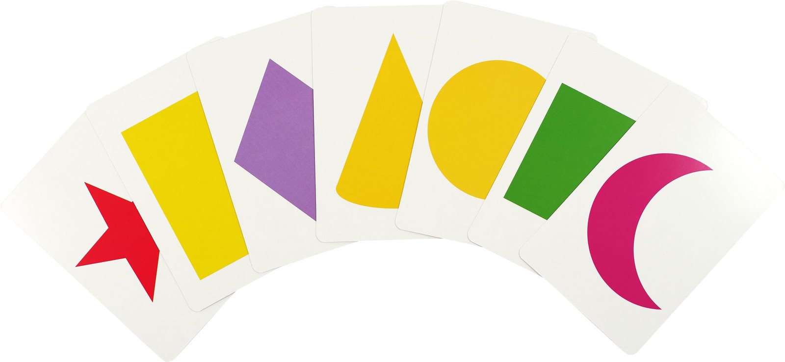 Colors and Shapes Flash Cards Medium
