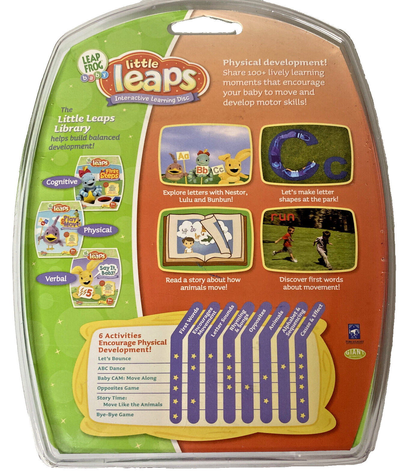 Leap Frog Baby Little Leaps, Play & Move ABC, Learning Steps, Set of 2
