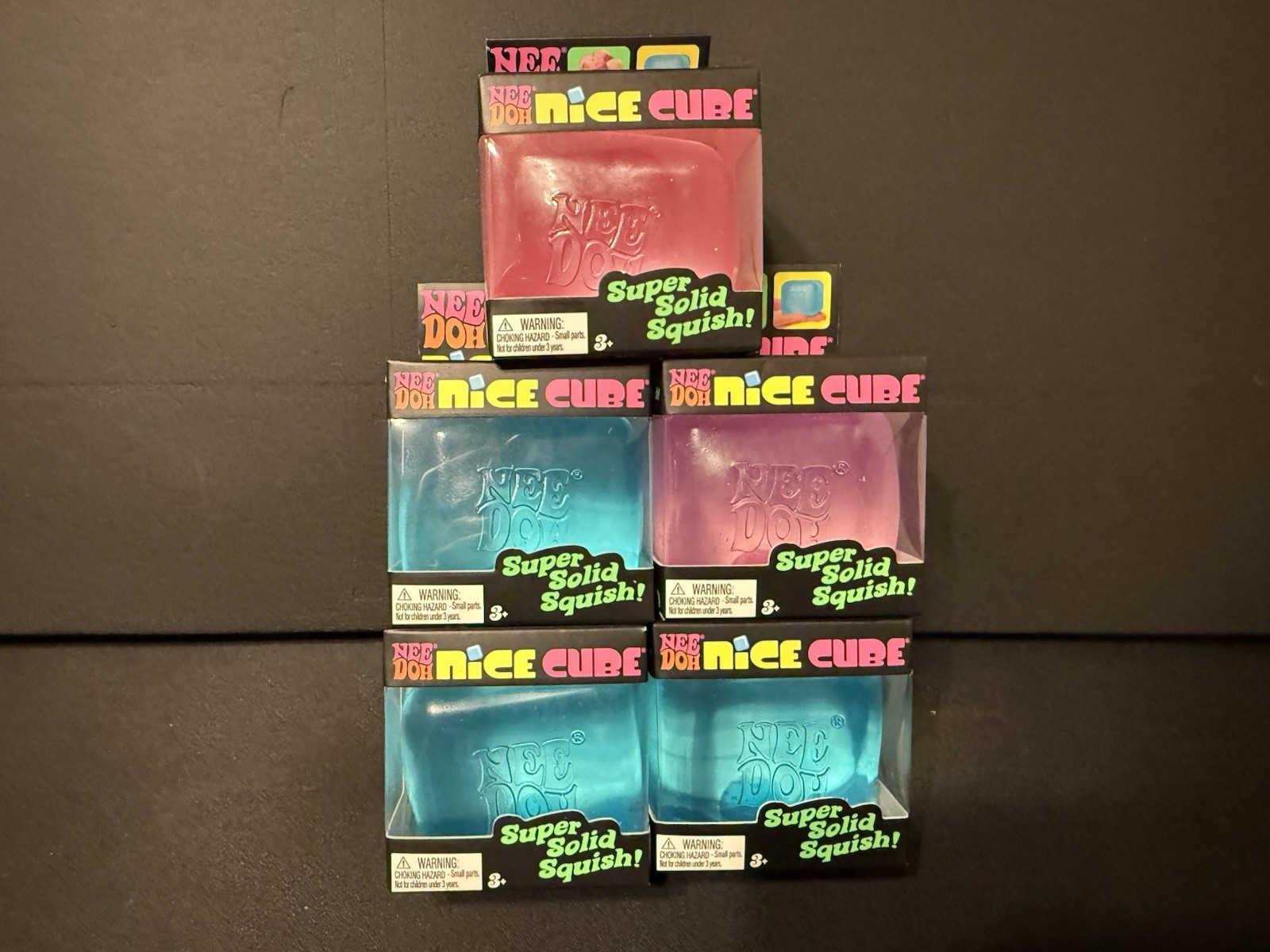 Lot of 11 – New Sealed Needoh Bundle – Fuzz Ball, Nice Cube, Ice Baby