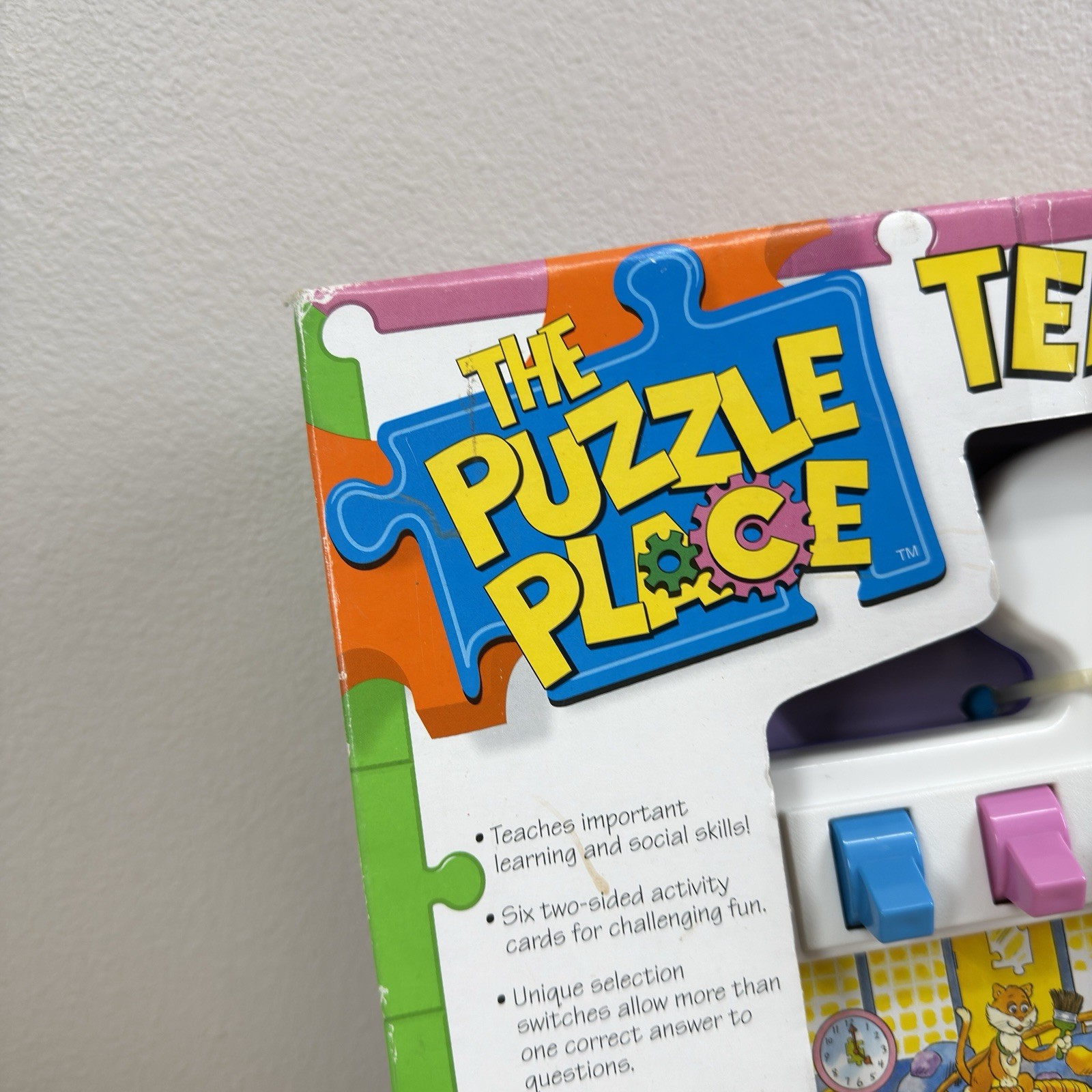 The Puzzle Place Teach ‘N Play Toy Deadstock RARE 90s Fisher-Price Interactive