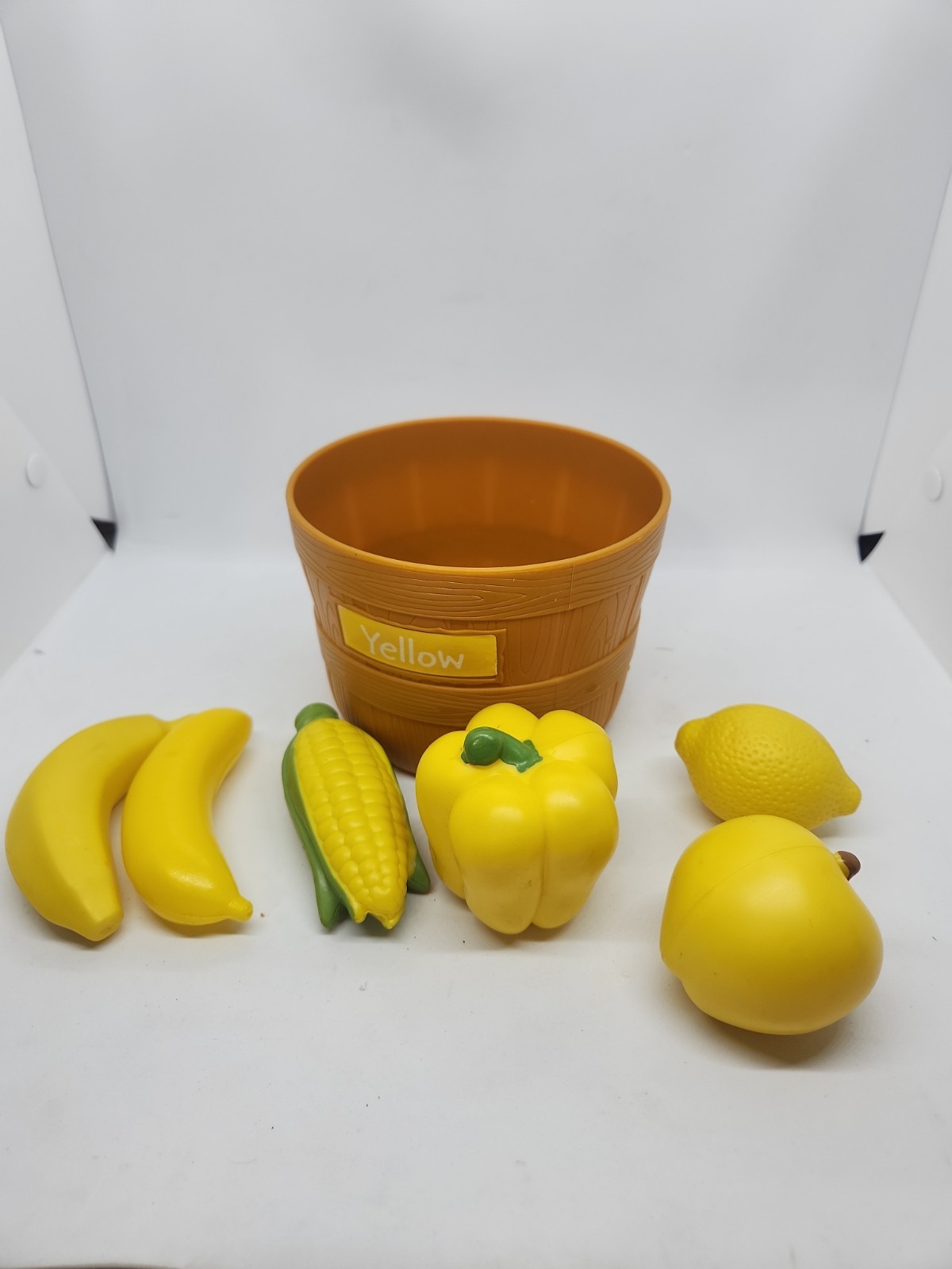 Learning Resources Farmers Market Color Matching Play Food Sorting Set Toy