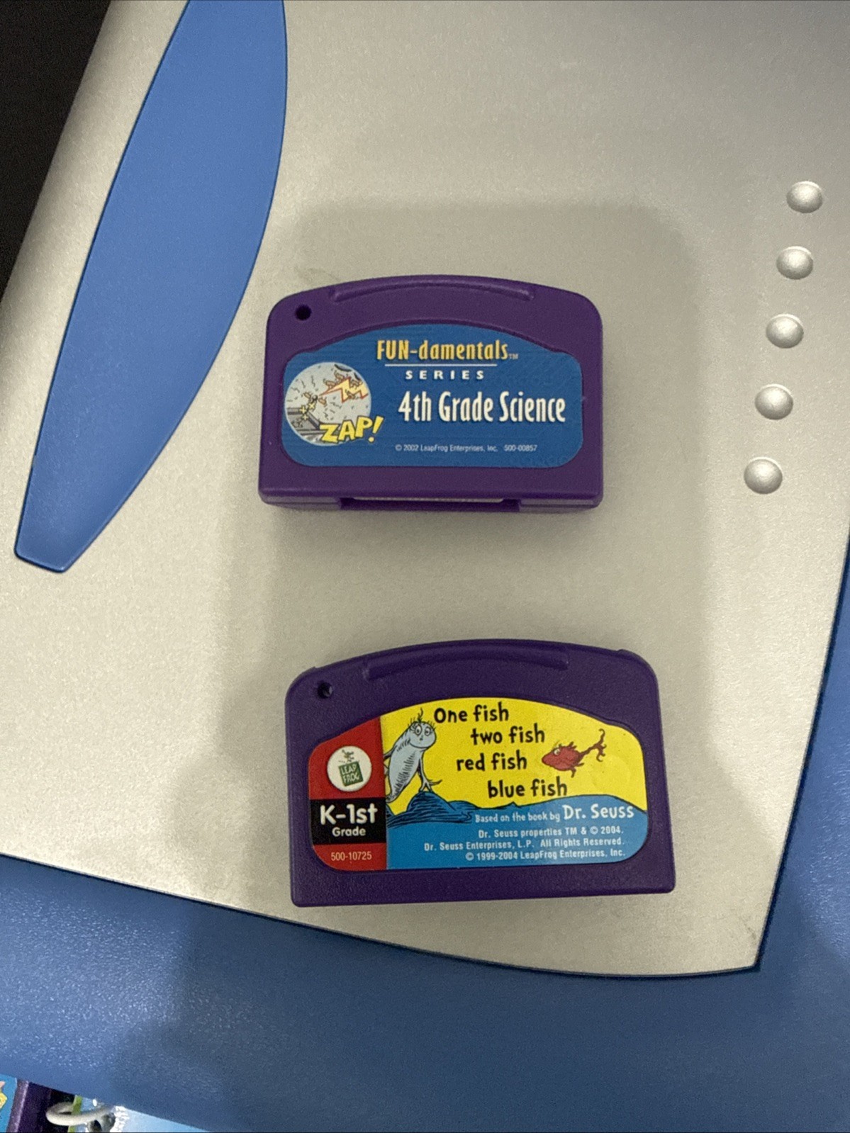 Lot 11 Cartridges & Books LeapPad Plus Writing Bag Grades 1-3