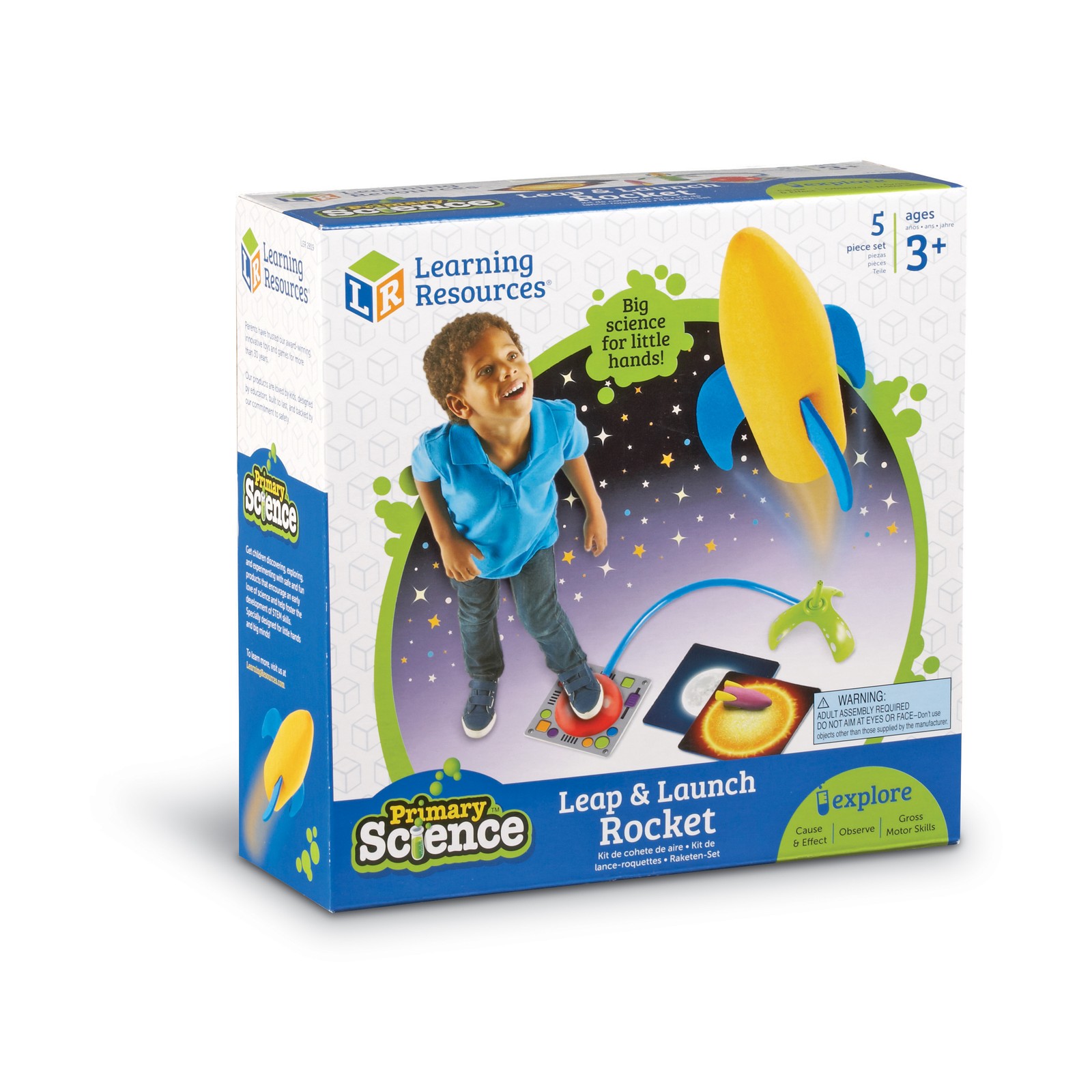 New – Learning Resources Primary Science – Leap & Launch Rocket – Ages 3+