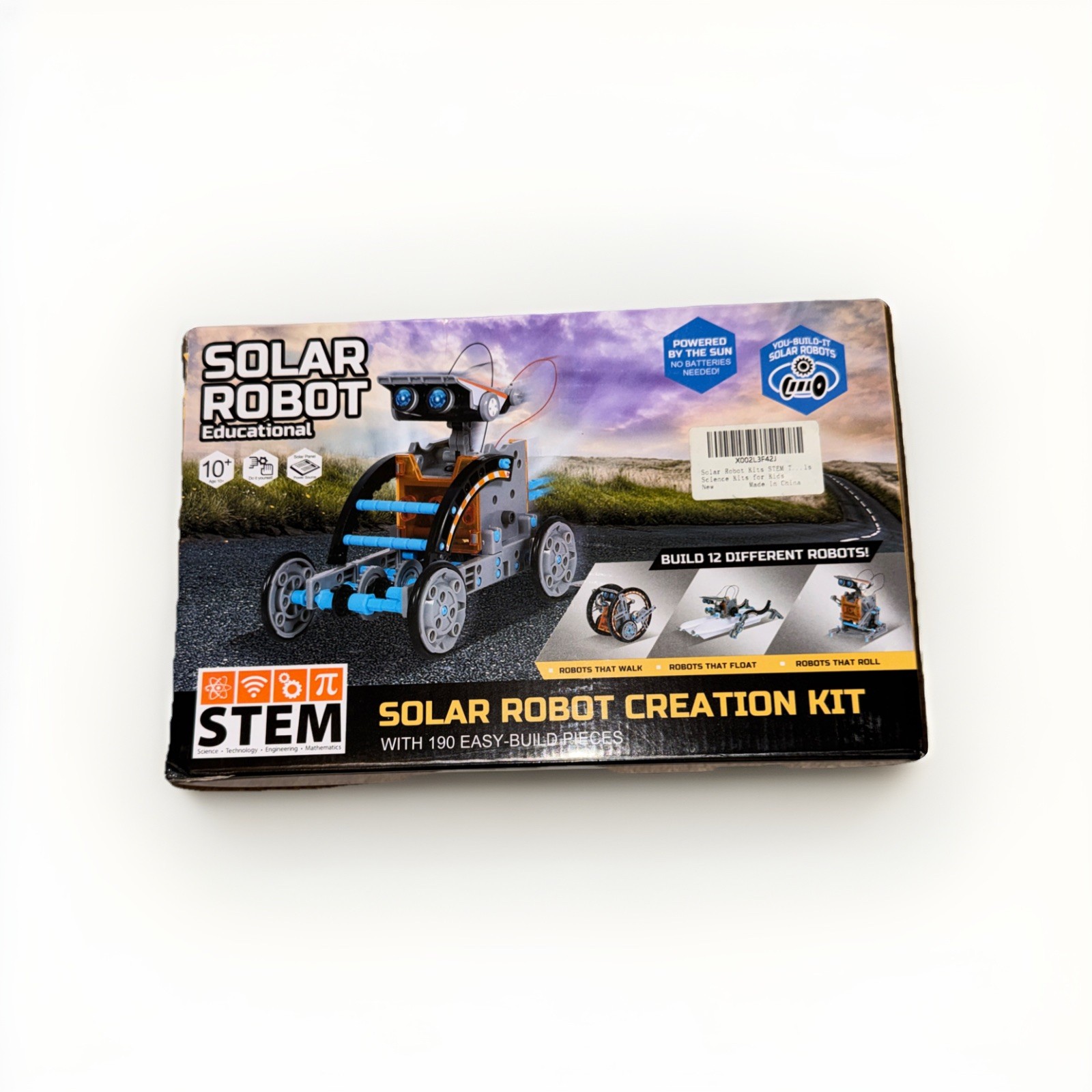 12-in-1 STEM Solar Robot Kit Toys Gifts Educational Building Science