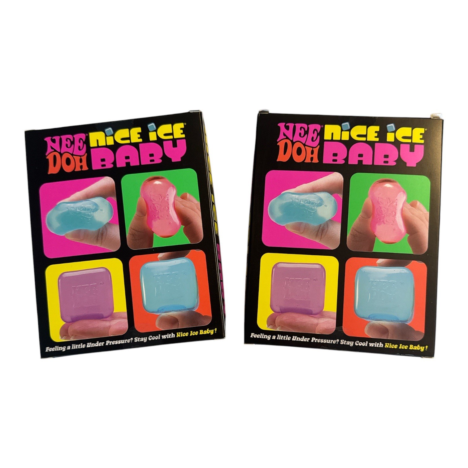 Nee Doh Nice Ice Baby Lot Of 2 – 4 Pack – Each Box Has 4 Mini Cubes