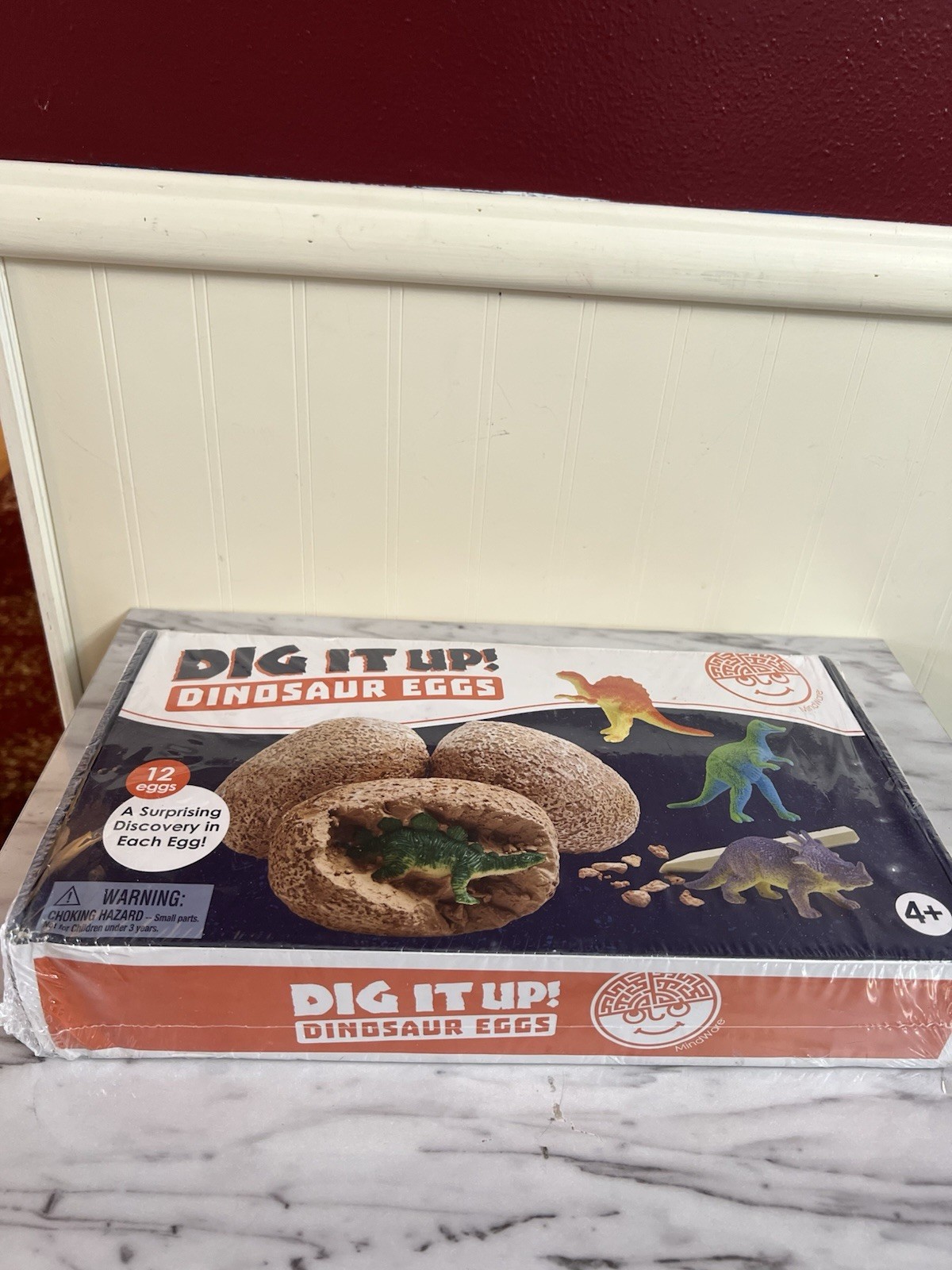 New Mindware Dig It Up Dinosaur Eggs 12 Pack And Excavation Kit Dino Toys New