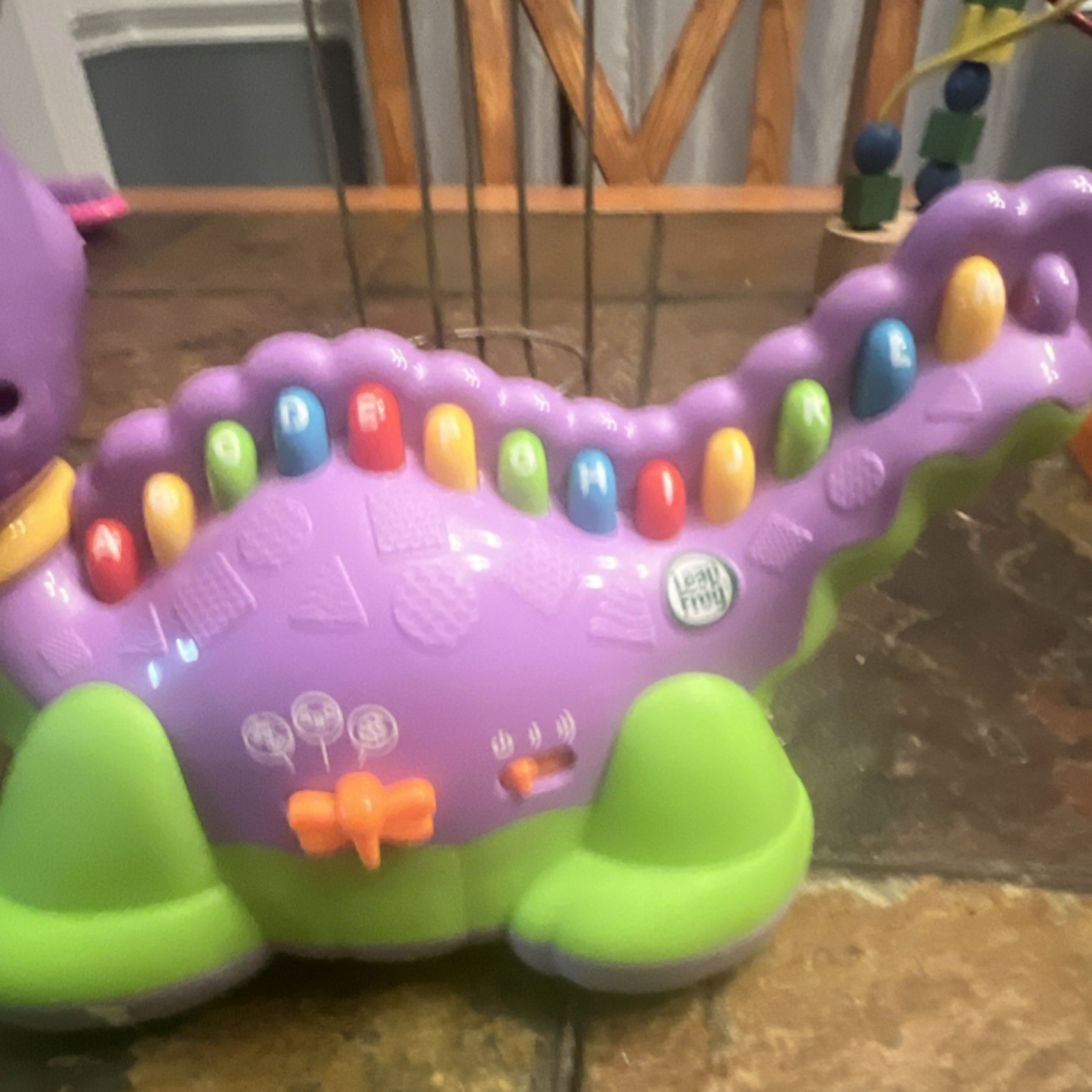 LeapFrog Purple Dinosaur Electronic Learning Toy for Ages 1-4, MPN 210909