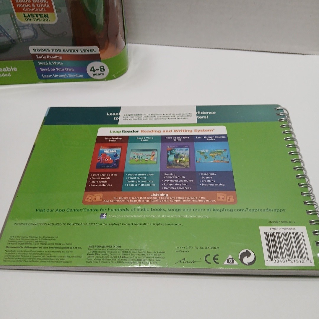 LeapFrog LeapReader Learn-to-Read Ages 4-8 2 Exyra New Sealed Books