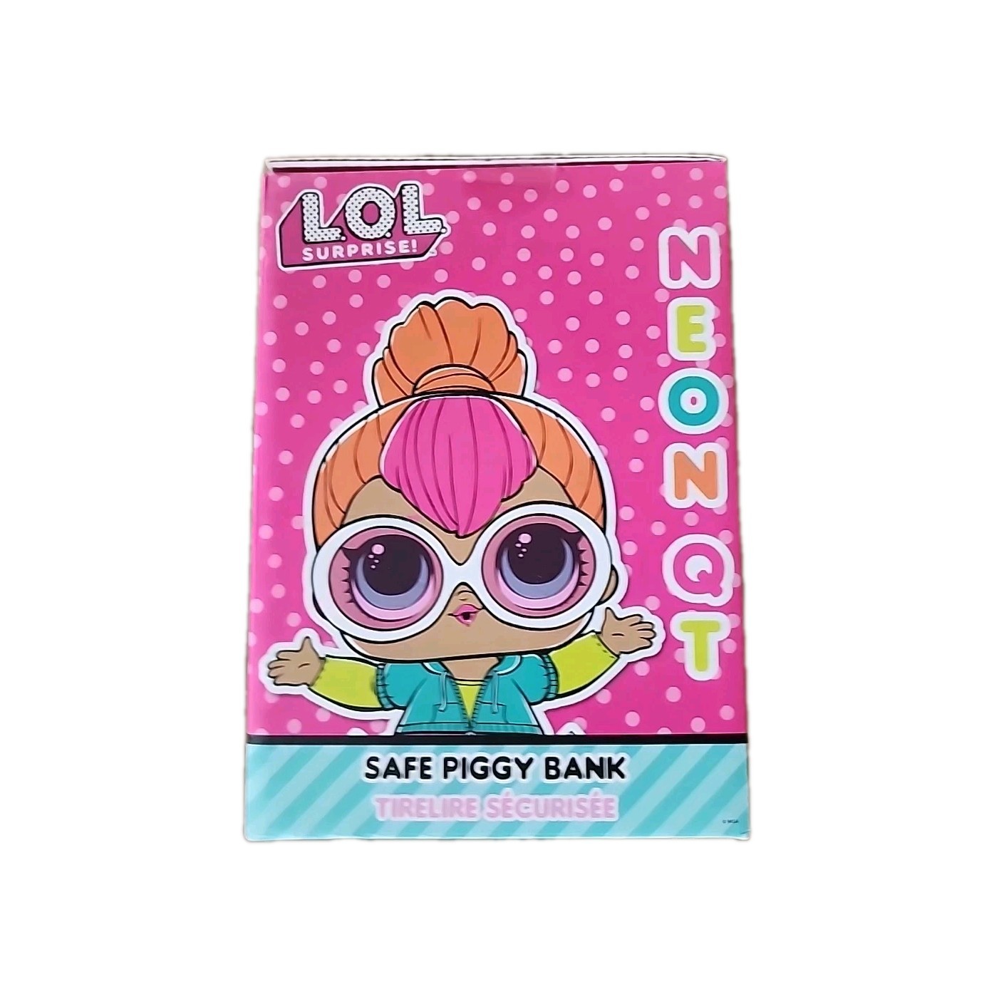 NEW! LOL SURPRISE! BON BON Safe Piggy Bank Electronic ATM Money Coin Cash Safe