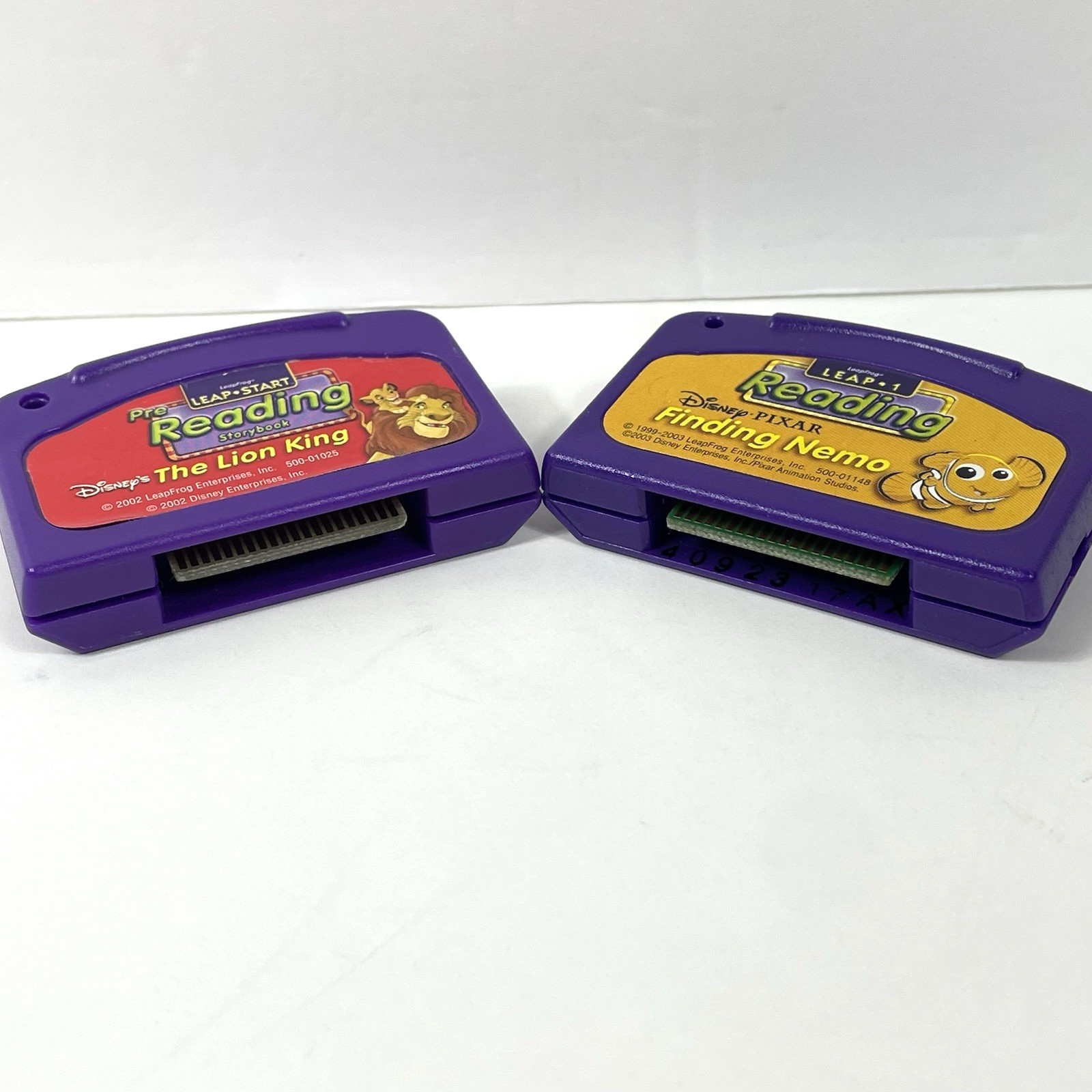 Leapfrog Disney’s Reading Finding Nemo and The Lion King Cartridge’s
