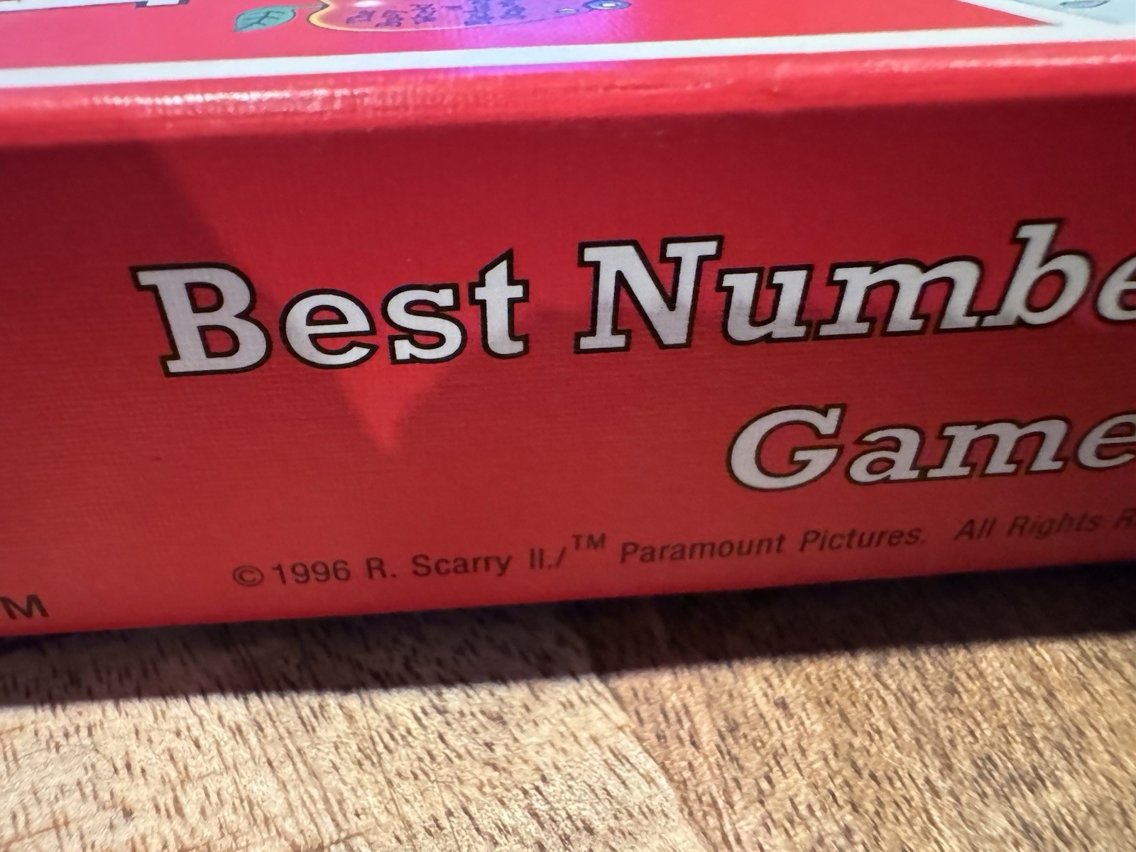 Ravensburger 1996 Best Number Game EVER Busy World of Richard Scarry Count 1-10