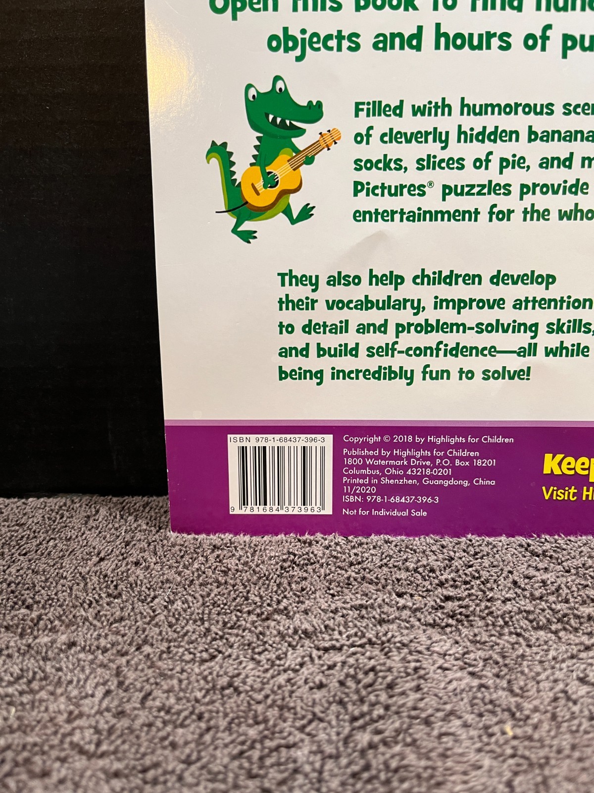 NEW Lot Of 7 Highlights My First Hidden Pictures Puzzle Books