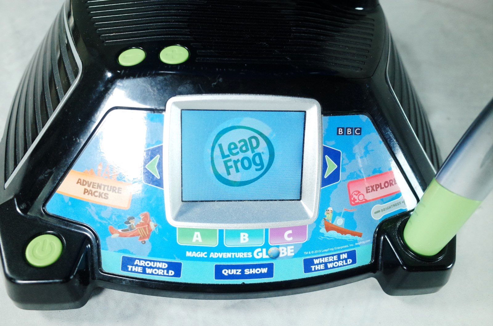 LeapFrog Magic Adventures Globe 2.8″ Video Screen BBC Videos Interactive Games