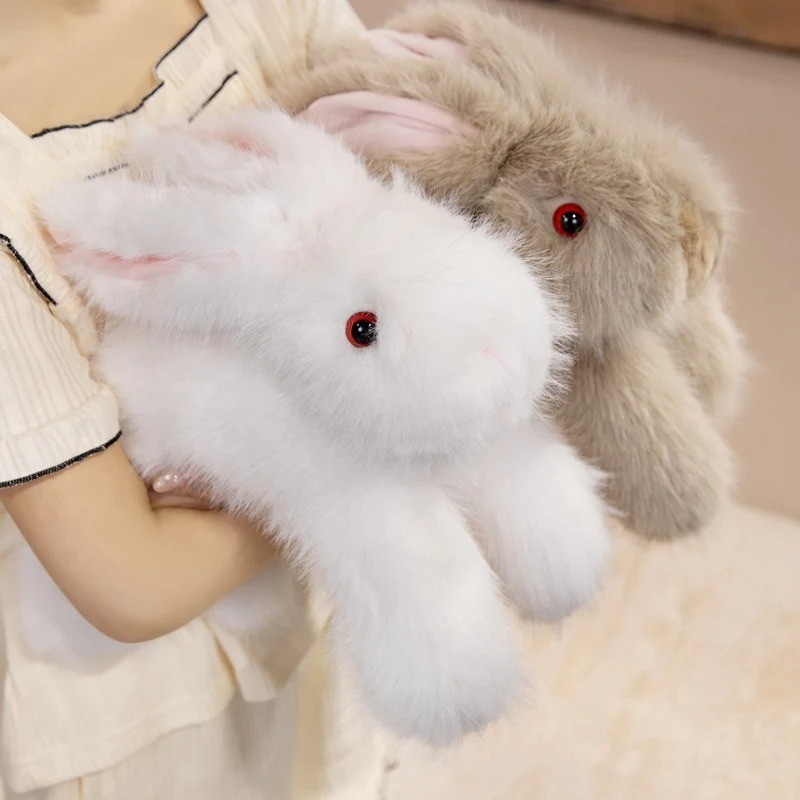 5cm Rabbit Stuffed Animal Doll, Soft Fluffy Cute Lovely Plush Toy For Children B
