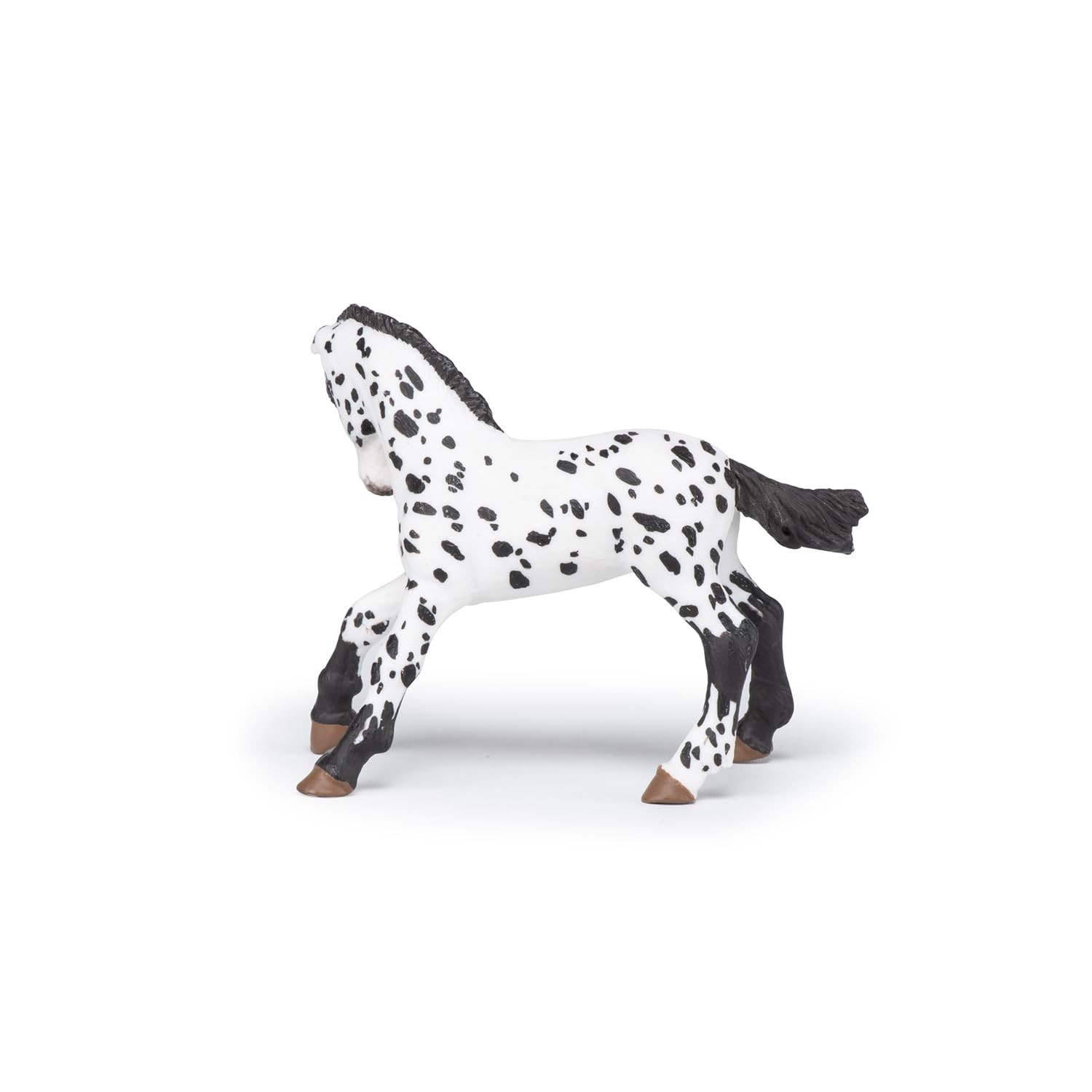 Papo – Hand-Painted – Figurine – Horses,Foals and Ponies – Black Appaloosa Foal