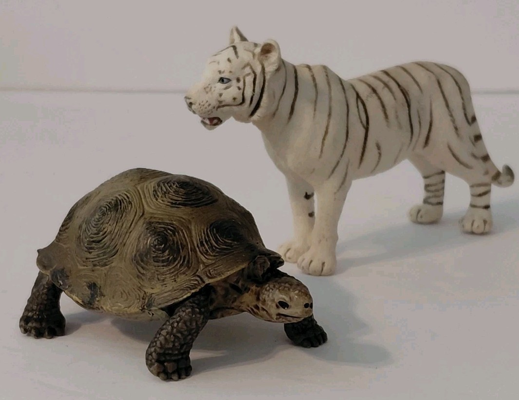 Hard Plastic Zoo Wild And Farm Animals Mixed Lot 15 Schleich Bears, Eagle