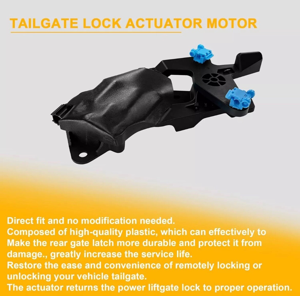 Rear Gate Powered Tailgate Lock Actuator Compatible with 2017-2021 Ford F150