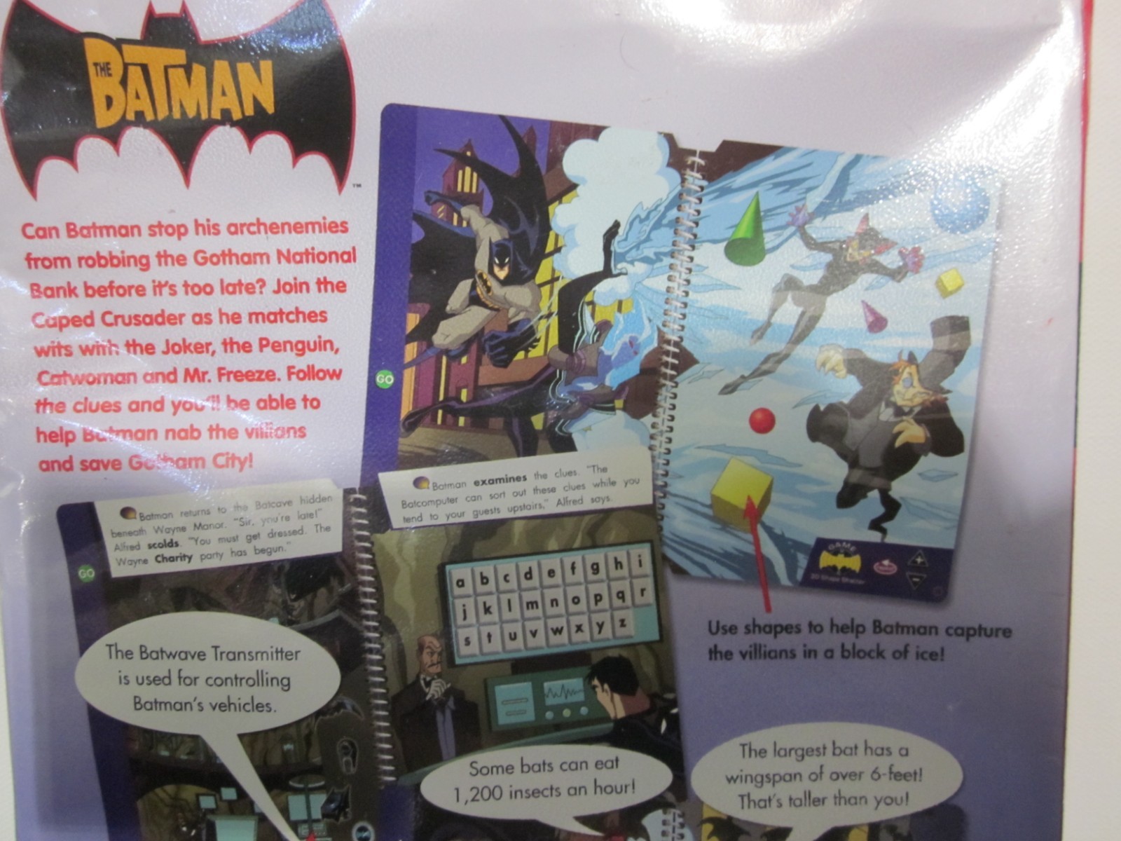 Leap Frog LeapPad The Batman 1st-2nd Grade Multi-Subject Book & Cartridge