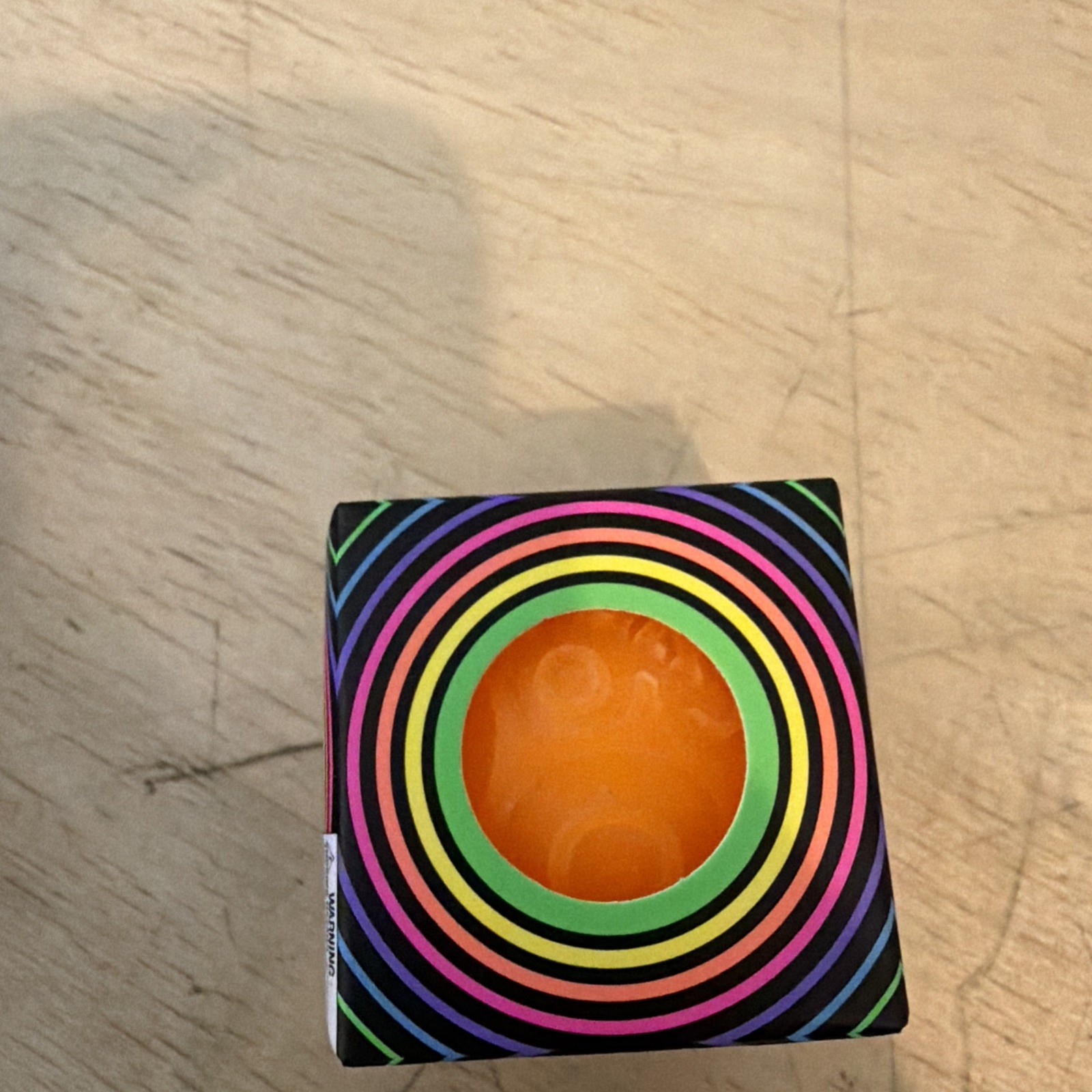 NeeDoh Ripples Teenie – Orange – Brand New Sealed – Schylling