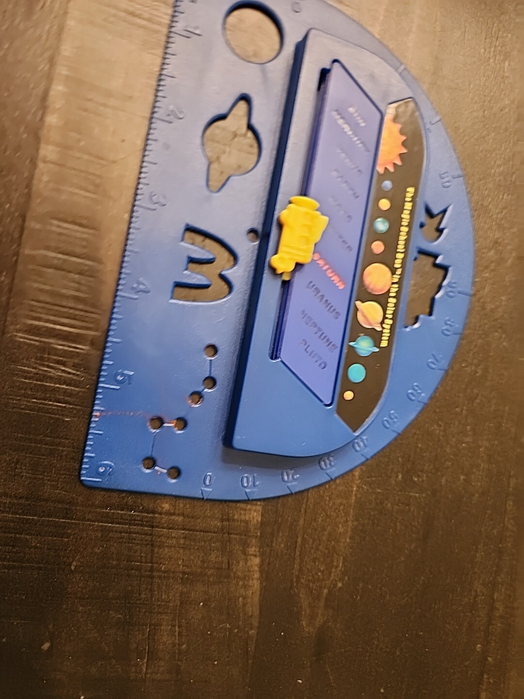 Scholastic The Magic School Bus in the Solar System Protractor Ruler McDonald’s