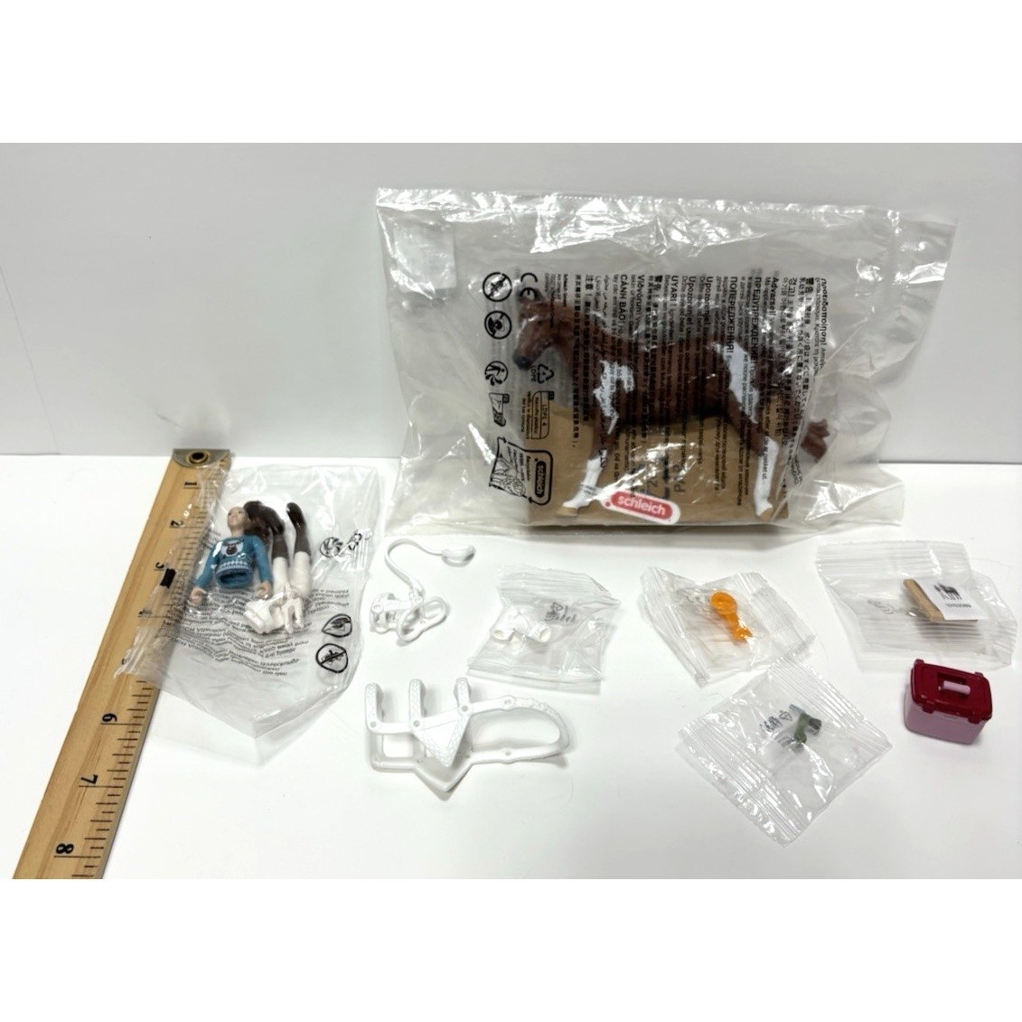 Schleich 10-Piece Horse Accessories Set from Advent Holiday Calendar New Collect