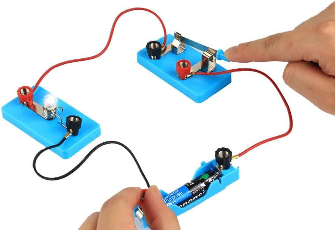 Circuit Electric DC Motor Kit, Educational Montessori Learning Science Kits for