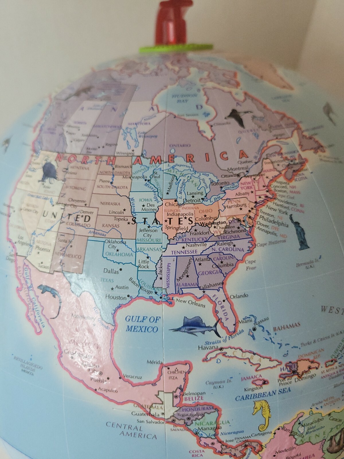 Geosafari Talking Interactive Globe – Tested~ Works