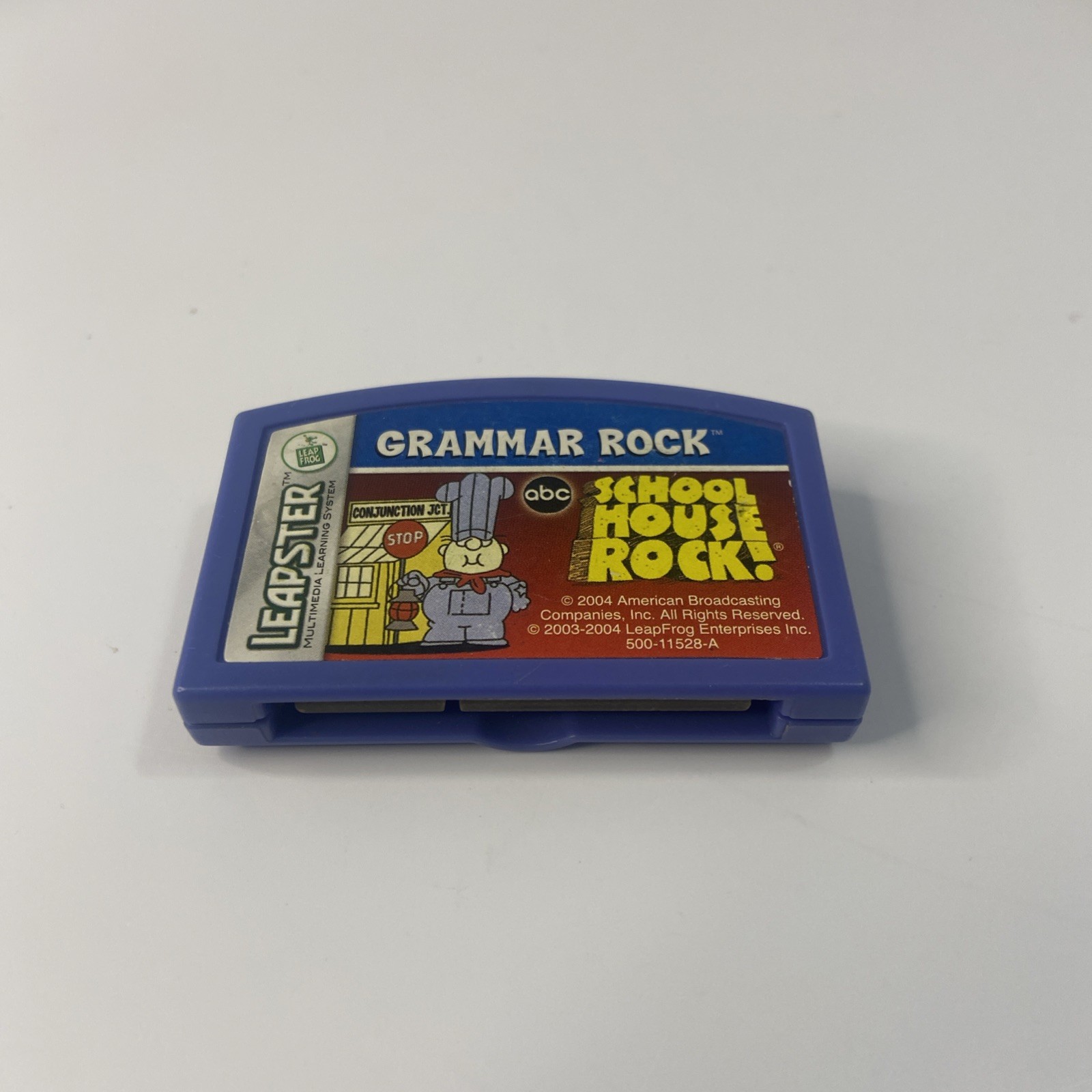 Leap Frog Leapster Grammar Rock ABC School House Rock “Cartridge Only” Loose