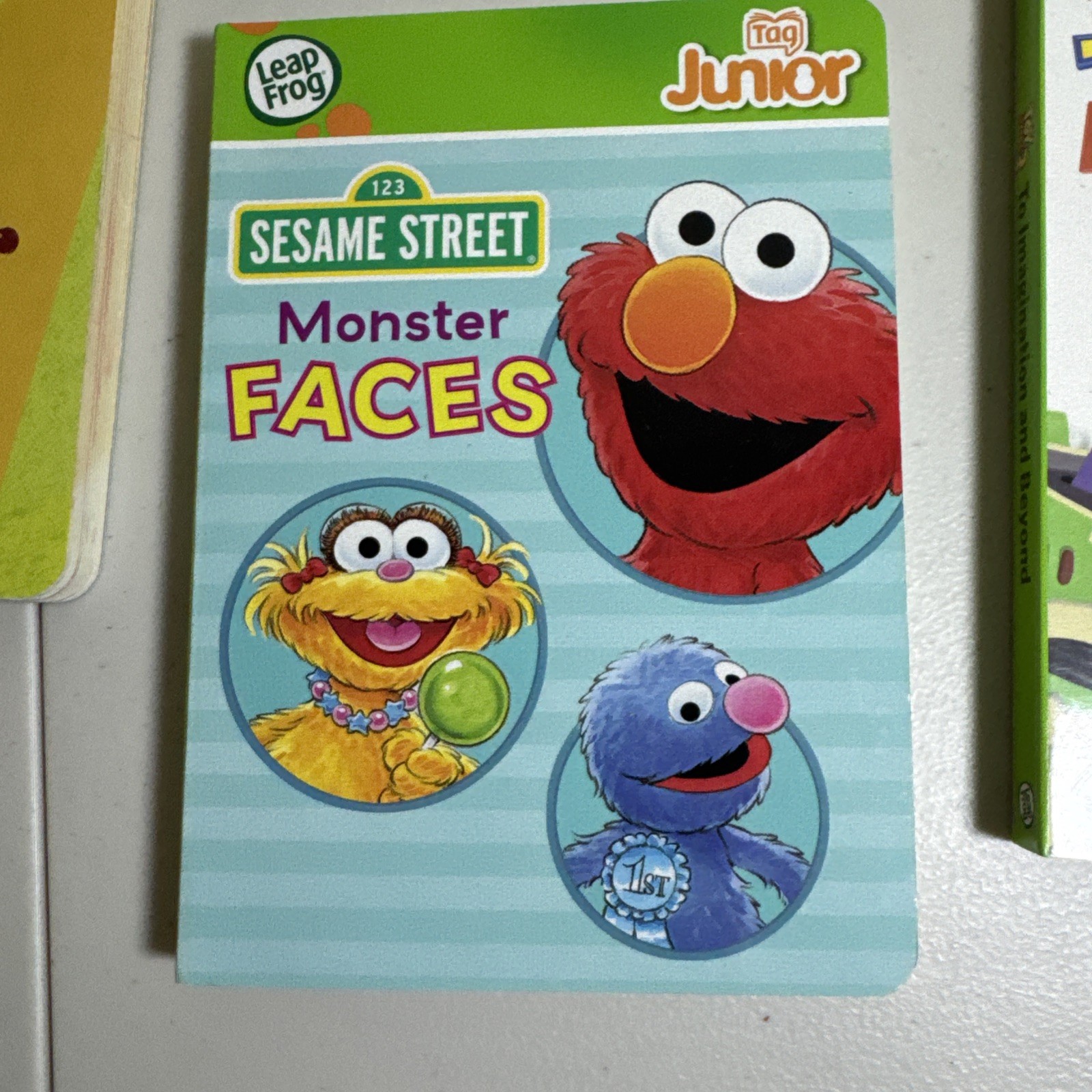 LeapFrog Tag Junior Lot 5 Books And Carrying Case Sesame Street, Pooh, Toy Story