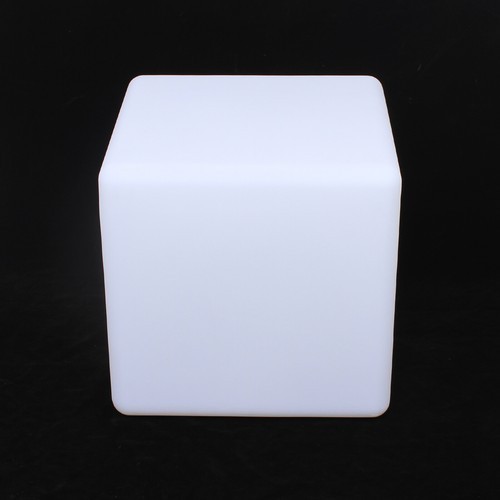 RGB Light Up Square Cube LED 12″ Party Decor Lighting Furniture With 15m Remote