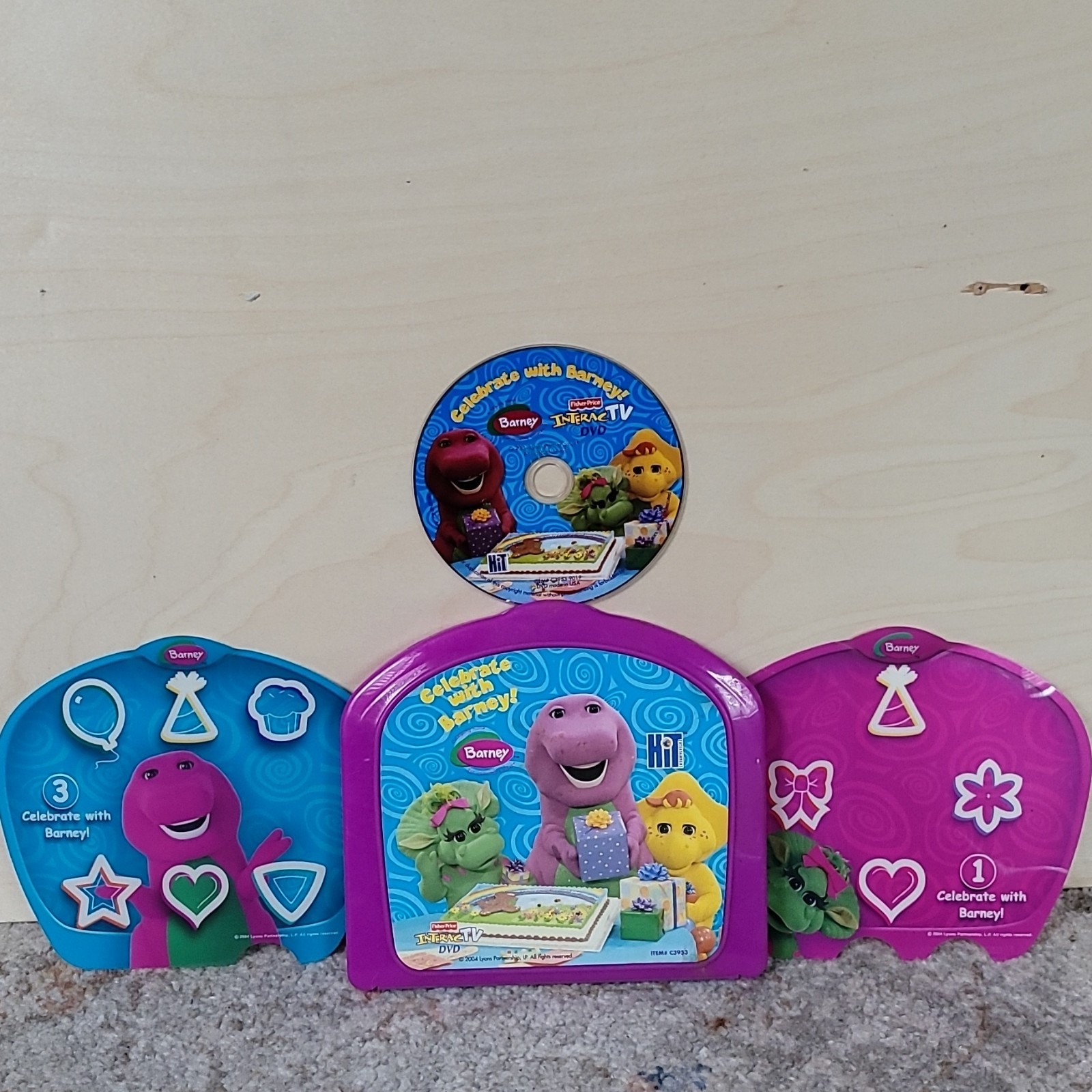 Fisher-Price InteracTV DVD Celebrate with Barney