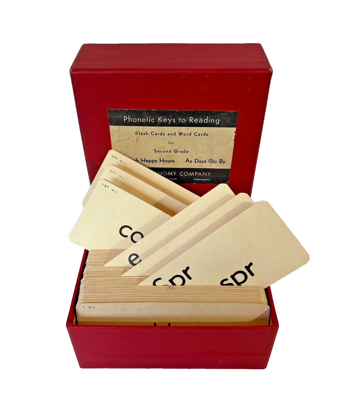 VTG Phonetic Keys to Reading Word & Flash Cards 2nd Grade Level Education School
