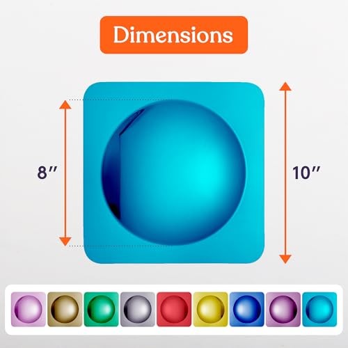Sensory Bubble Wall Mirror – Multi Color Interactive Acrylic Mirrors for Wall