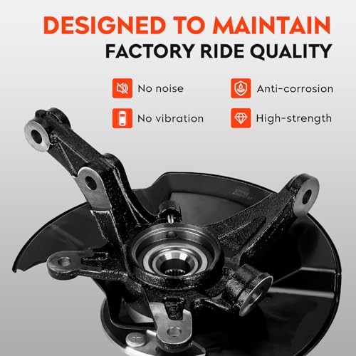 Steering Knuckle & Wheel Bearing Hub Assembly for Honda Civic 2006 Front Right