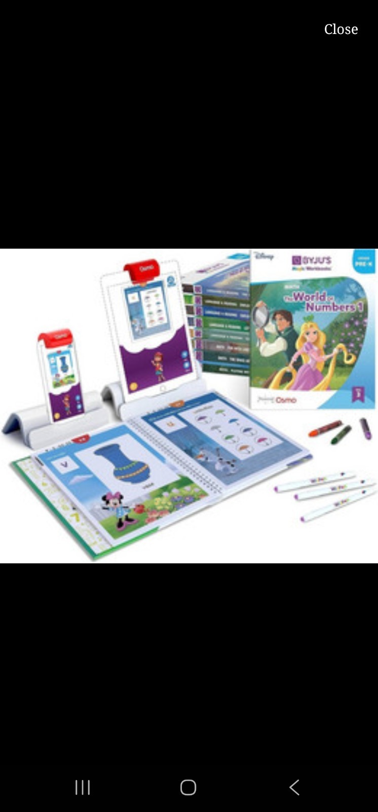 BYJU’S Learning Kit: Disney, Pre-K Premium Edition (App + – Preschool, Ages 3-5