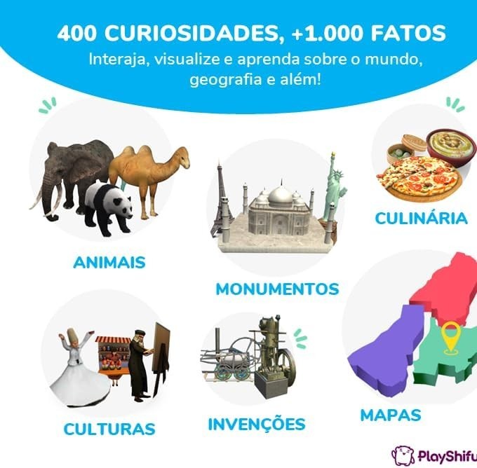 Play Globe for Kids– Orboot Earth: Interactive Kids Globe with 1000+ Facts on…