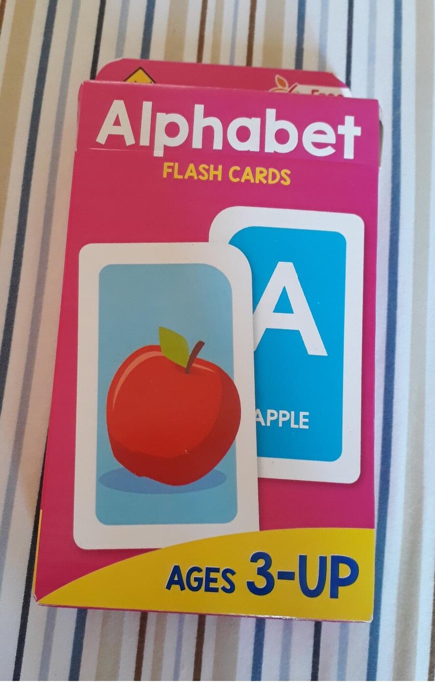 Flash Cards for Kids Abc Alphabet Toddlers Early Learning Educational First Word