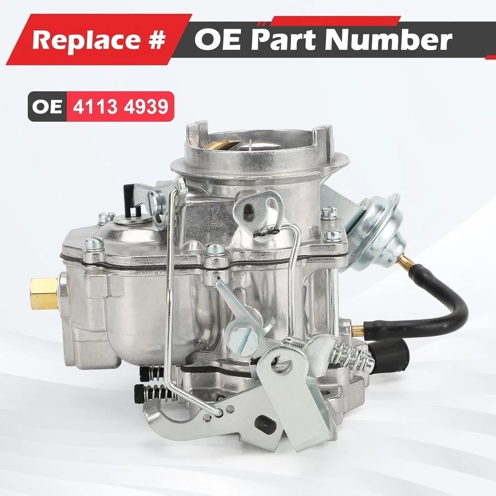 2 Barrel Carburetor with Gaskets for Plymouth models & 1966-1973 Dodge Chrysl…