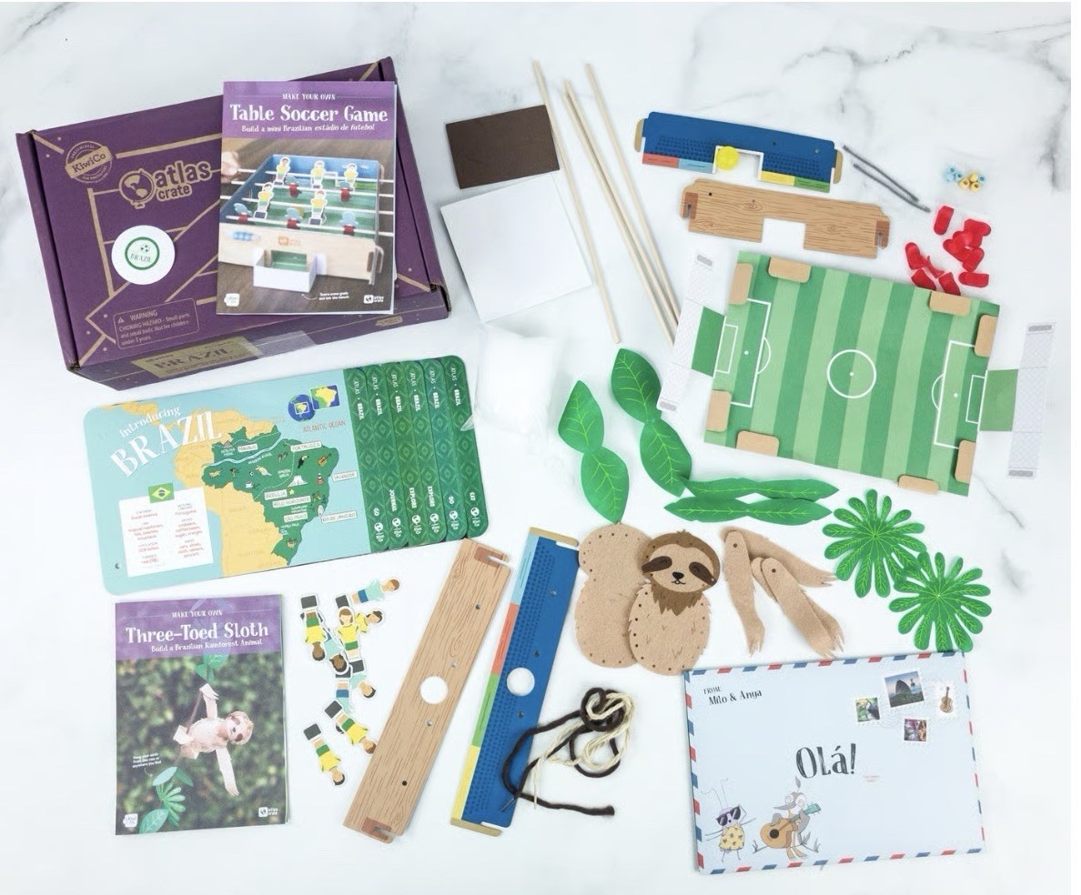 KiwiCo Atlas BRAZIL Crate (ages 6-12)