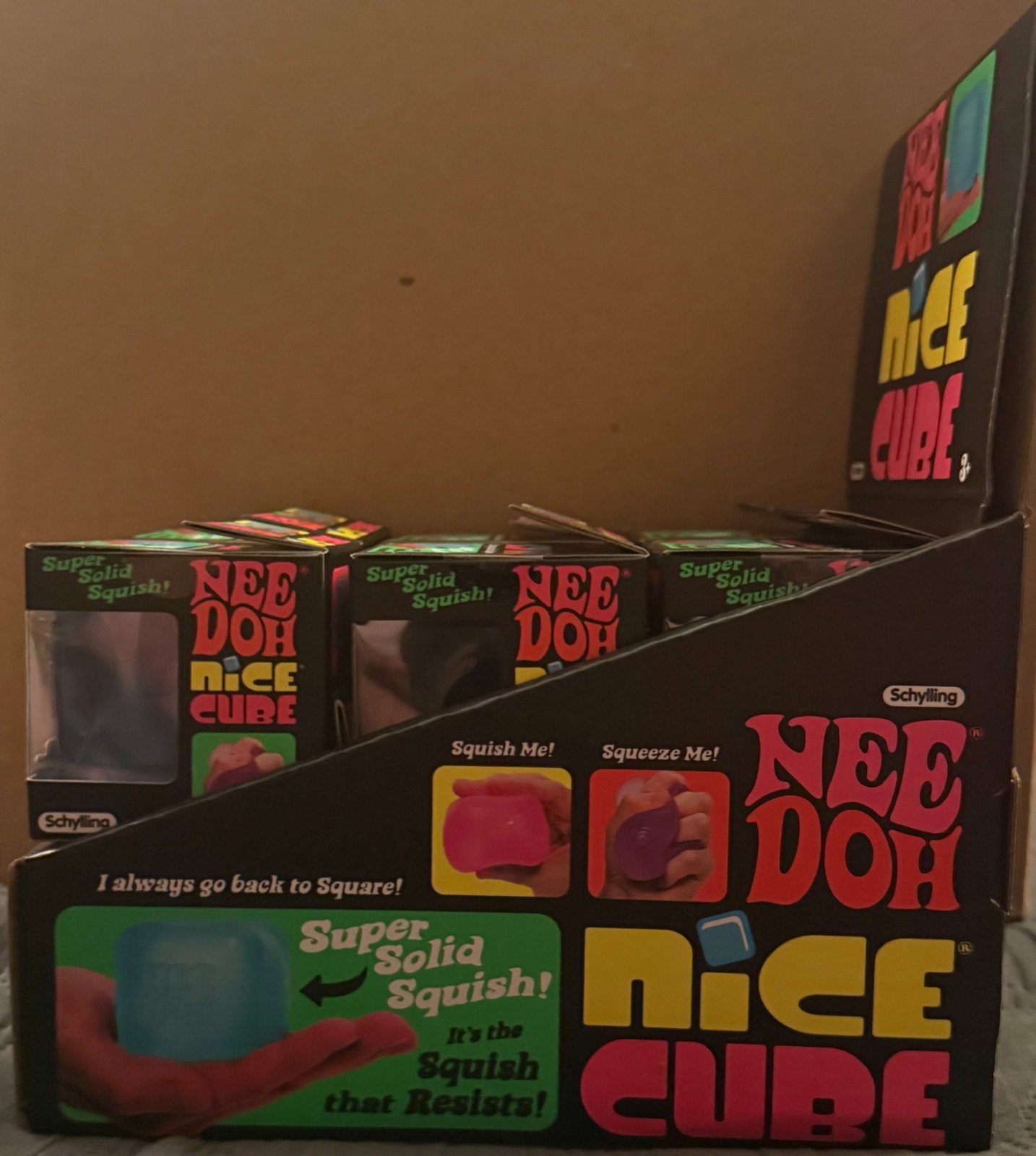 NEEDOH NICE CUBE FULL CASE OF 12! Ready To Ship, Assorted Colors