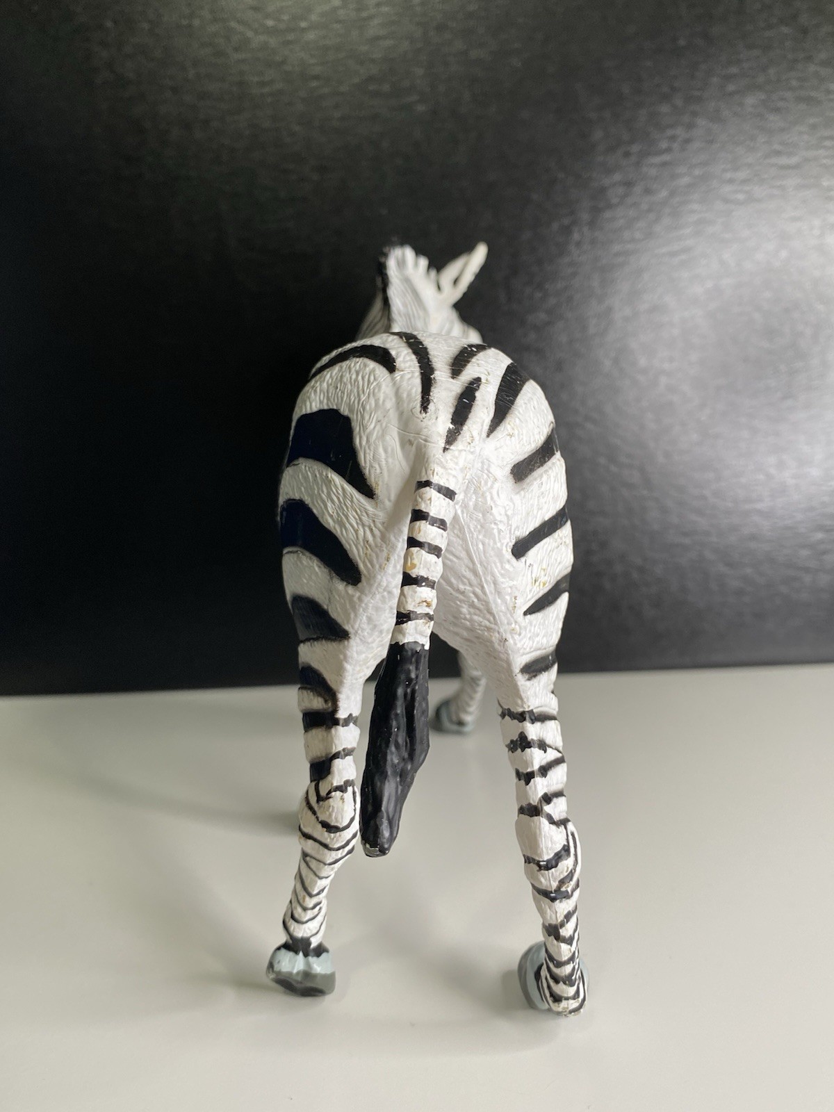 Safari Ltd. Vintage 1993 Zebra Figures Figurine Toy Realistic 7 Inch Animal Vtg