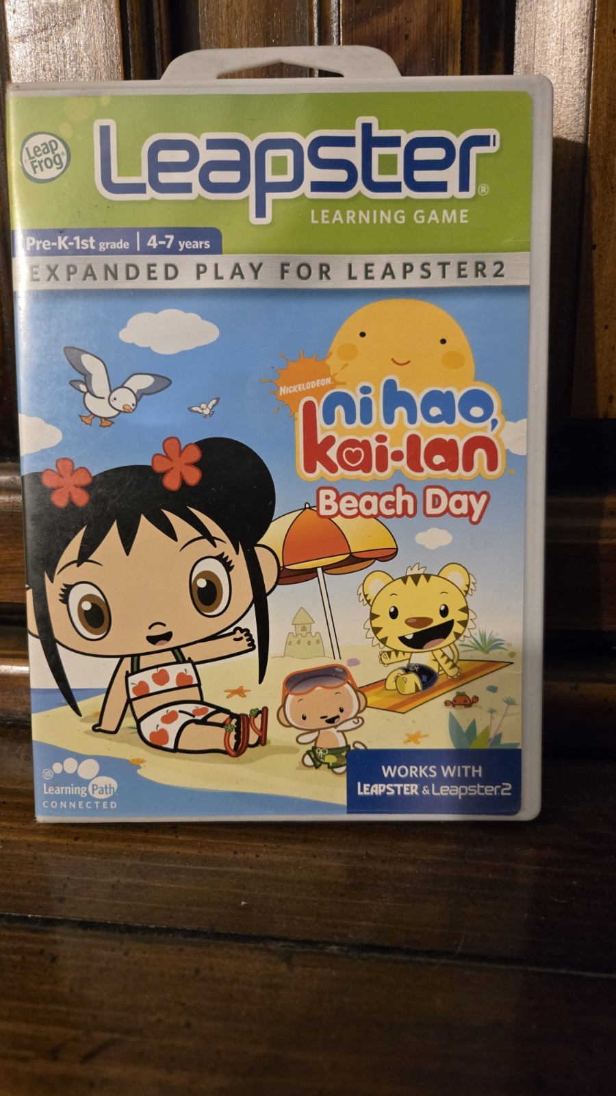 LeapFrog Leapster. Nickelodeon Nihao kai-lan Beach Day Learning Game 4-7 years